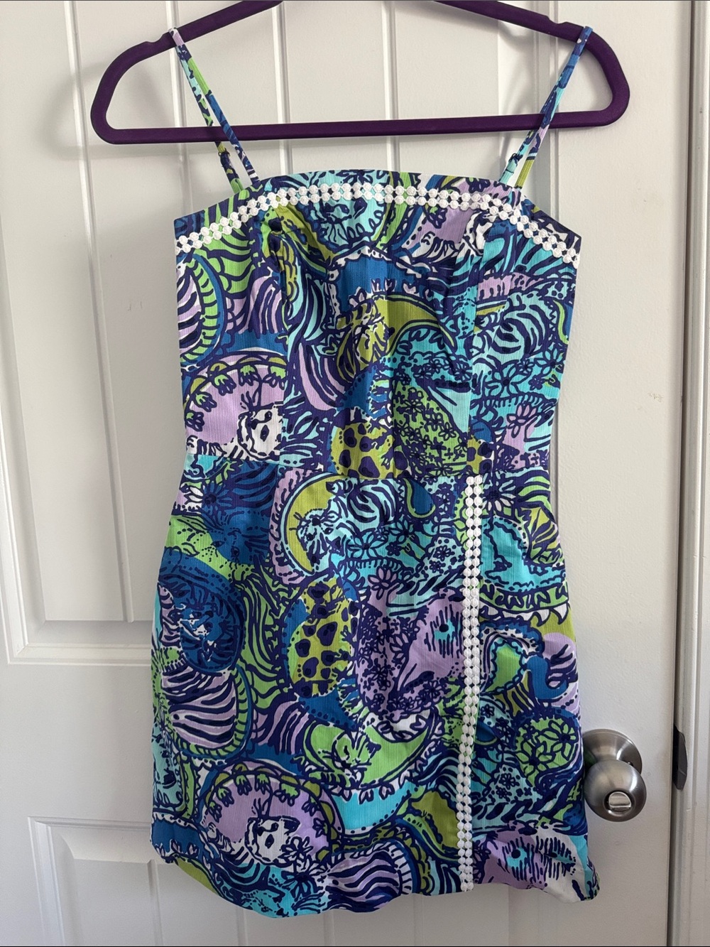 Lilly Pulitzer Jesse Romper Cattitude Print size 0
